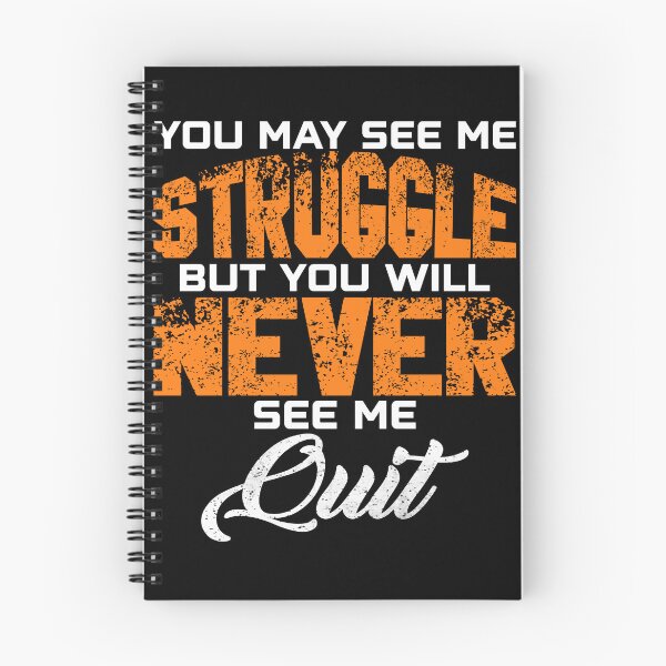 Item preview, You May See Me Struggle Motivational Saying designed and sold by CREATIVE-TEE.