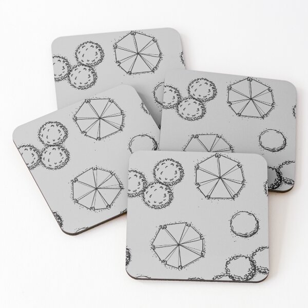 Item preview, Landscape Hand Graphic Pattern designed and sold by Lian Farruggio.