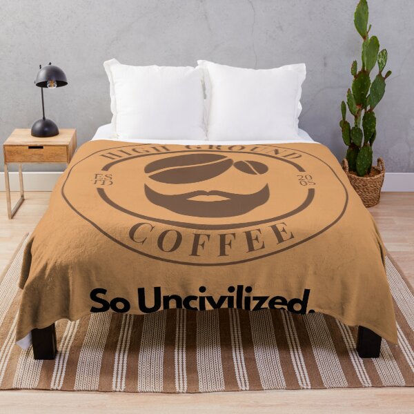 Item preview, Ken Obi's Own High Ground Coffee - So Uncivilized - Logo designed and sold by LudicrousFeed.