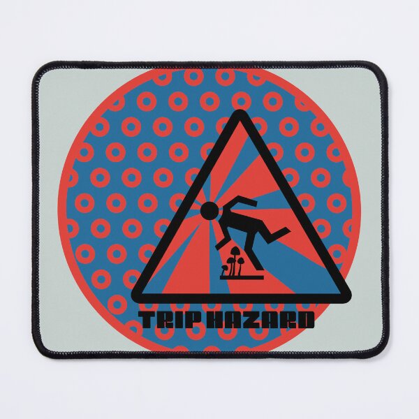 Item preview, Phish Trip Hazard With Fishman Donuts designed and sold by Normandie Rainwater.