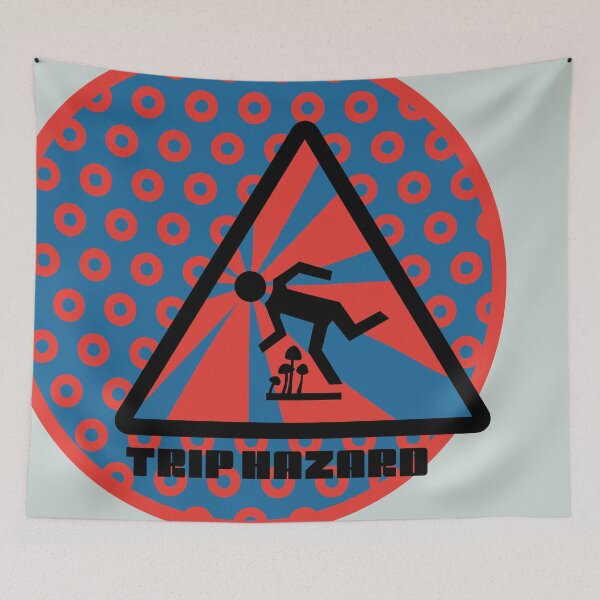 Item preview, Phish Trip Hazard With Fishman Donuts designed and sold by Normandie Rainwater.