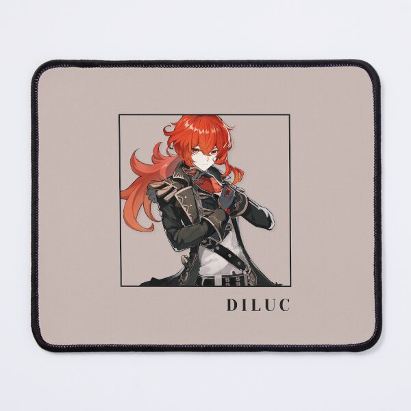 Item preview, Diluc Genshin Impact designed and sold by akumayoshop.