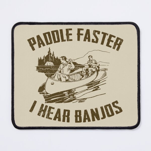 Item preview, Paddle faster I hear Banjos designed and sold by Alema Art.