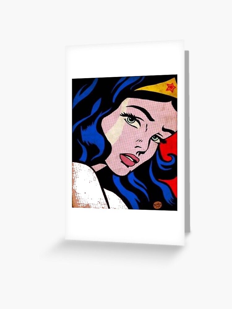 wonder woman pop art - Google Search  Arte de la mujer maravilla,  Ilustración de arte pop, Chica del arte pop