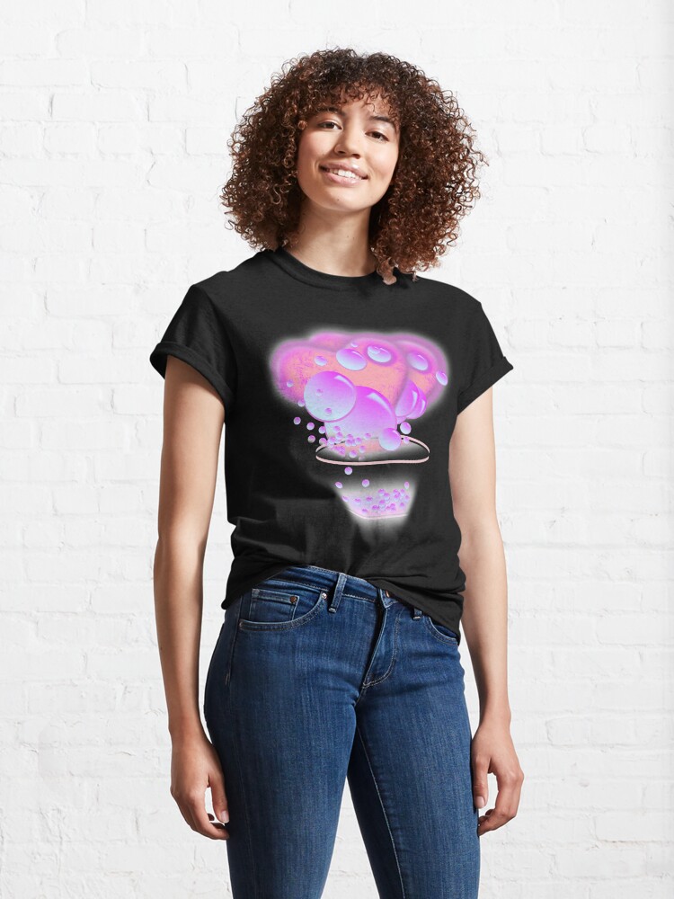 Alternate view of Butterfly Bubbles Classic T-Shirt