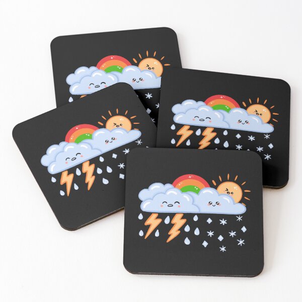 Item preview, Kawaii Weather Meteorology Meteorologist designed and sold by sunburstdesigns.