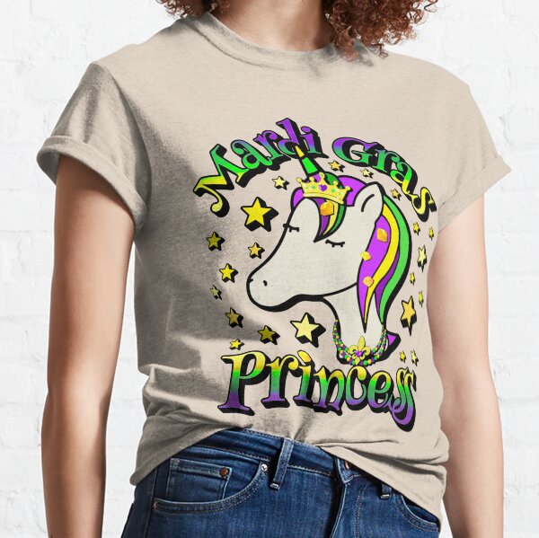 unicorn mardi gras shirt