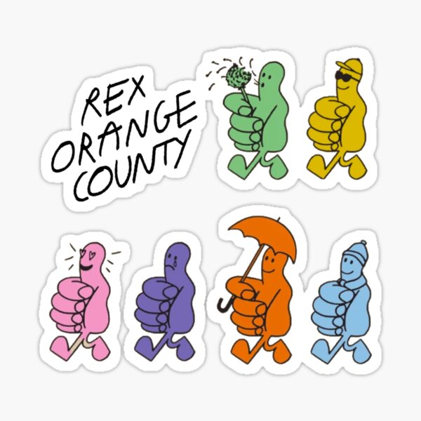 Who Cares? - Rex Orange County Stickers Sticker