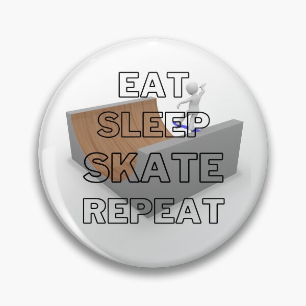 Item preview, Eat Sleep Skate Repeat designed and sold by LuckyKermit.