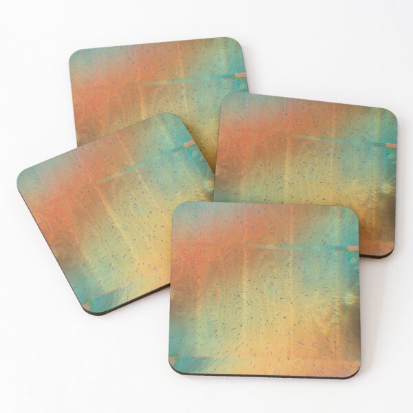 Item preview, Trippy Glitched Retro Wood-Textured Pattern designed and sold by JadedLilacsArt.