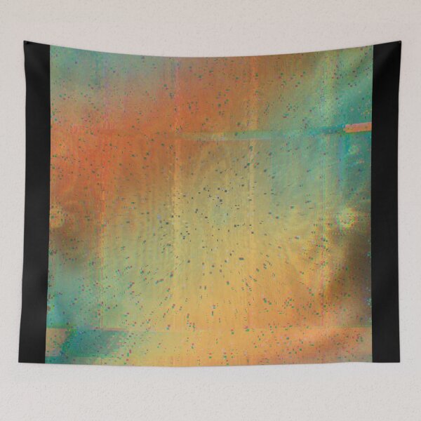 Item preview, Trippy Glitched Retro Wood-Textured Pattern designed and sold by JadedLilacsArt.