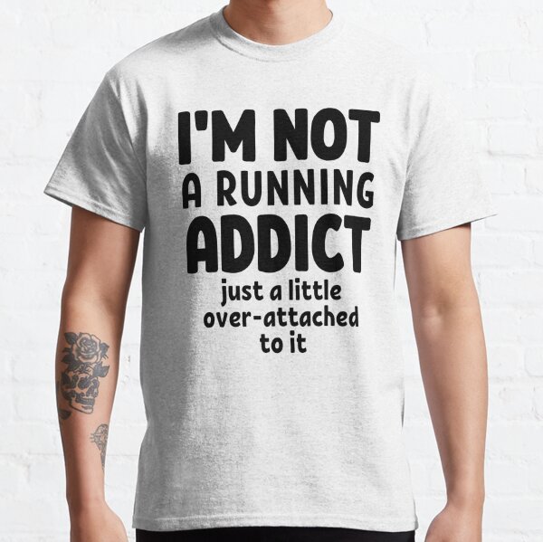 T-shirt Running Addict Jaune Homme