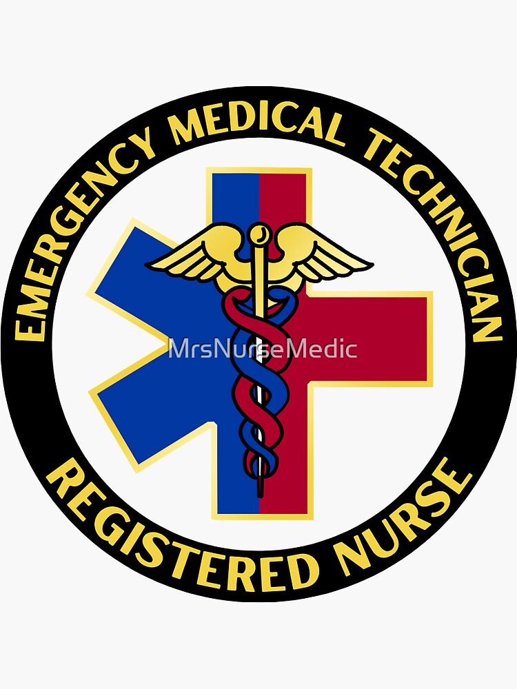 Nurse Nursing Clinic Medical Stuff Paramedic Sticker