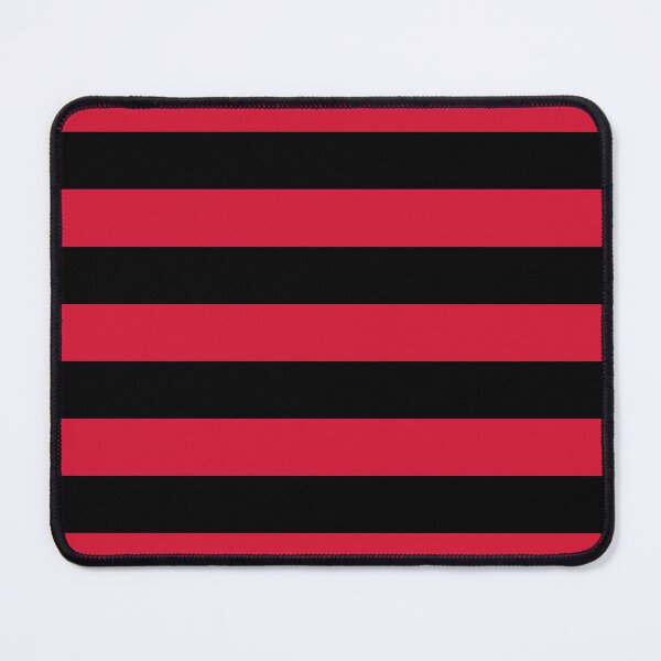 Item preview, Medium RED and BLACK Horizontal STRIPES designed and sold by RachelMacht.