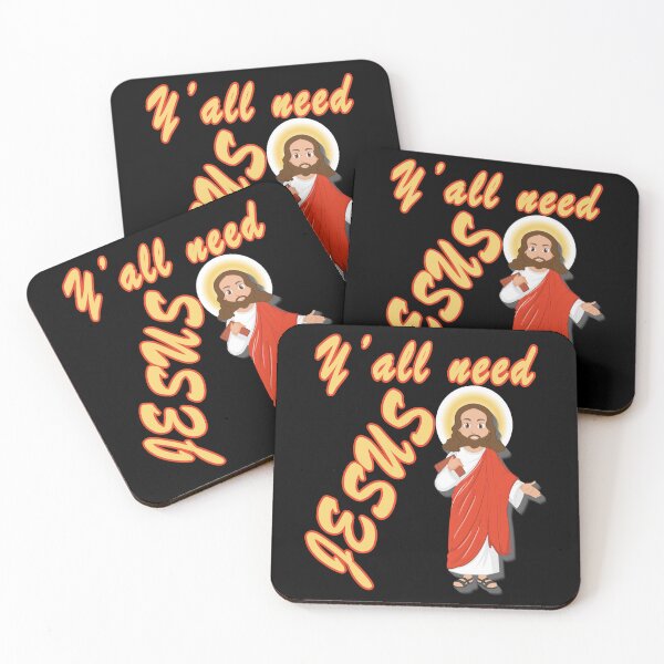 Item preview, Y'All Need Jesus T-Shirt | Christian Shirt | Religious Gift for Women and Men | Ya'll Need Jesus Active designed and sold by TeesForTheWorld.