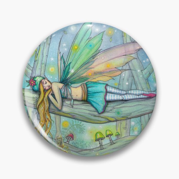 Item preview, Enchanted Forest Fairy and Mushrooms Fantasy Art by Molly Harrison designed and sold by Molly  Harrison.