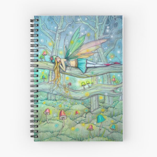 Item preview, Enchanted Forest Fairy and Mushrooms Fantasy Art by Molly Harrison designed and sold by Molly  Harrison.
