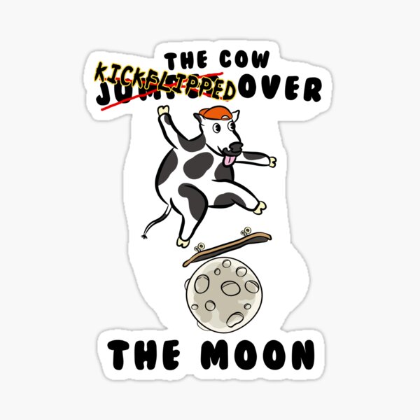 Over the Moon Stickers