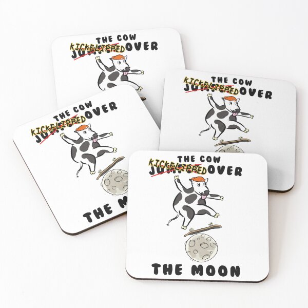 Item preview, The cow jumped over the moon skating  designed and sold by Captain-Jackson.