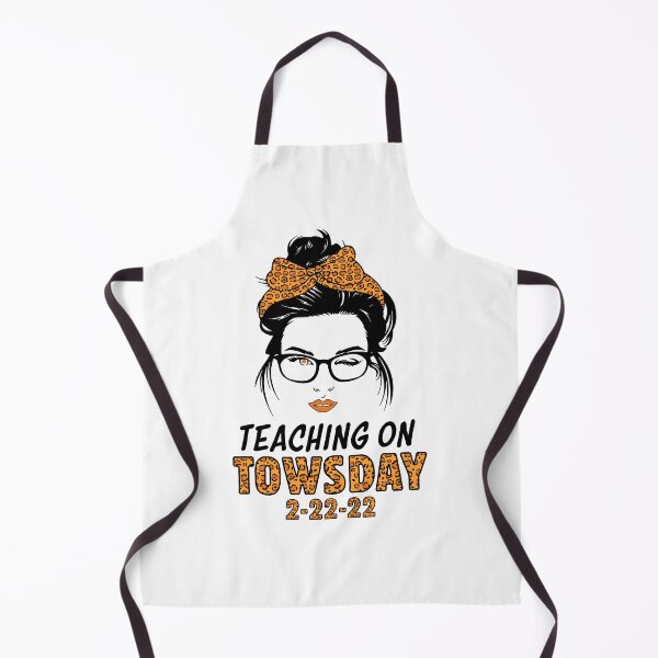 Item preview, Teaching On Twosday Messy Bun Leopard Twosday Teacher designed and sold by 1Designology1.