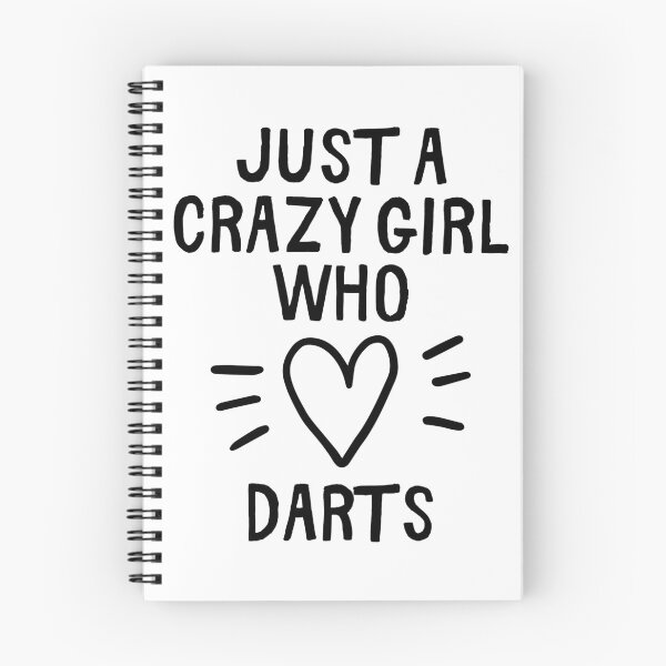 Item preview, Just a crazy girl who loves darts designed and sold by TheGreenGoat.