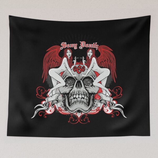 Item preview, sexy death skull designed and sold by bisly.