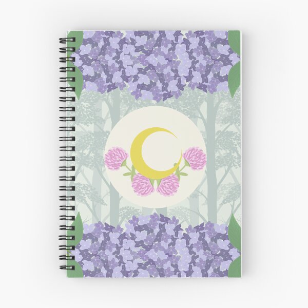 Item preview, Moon & Flowers  designed and sold by midnighthour66.