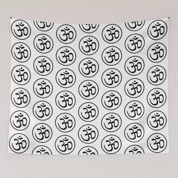 Item preview, Black Aum or Om symbol designed and sold by effervescence.