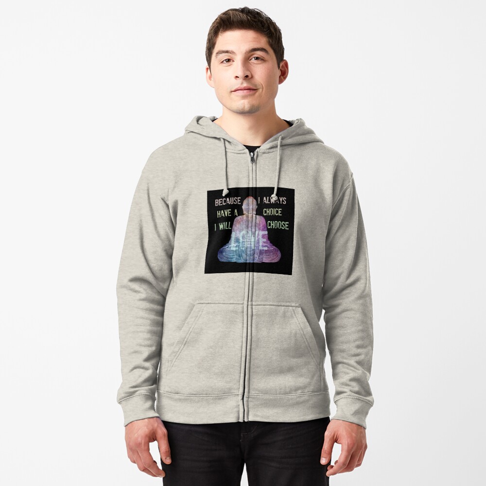 Item preview, Zipped Hoodie designed and sold by BeachBuddha.