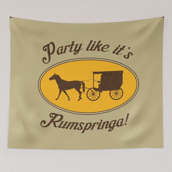 Item preview, Funny Party Like It's Rumspringa designed and sold by HappyLlama3000.