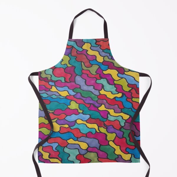 Item preview, Rainbow Scales Abstract Print  designed and sold by DanielleGensler.