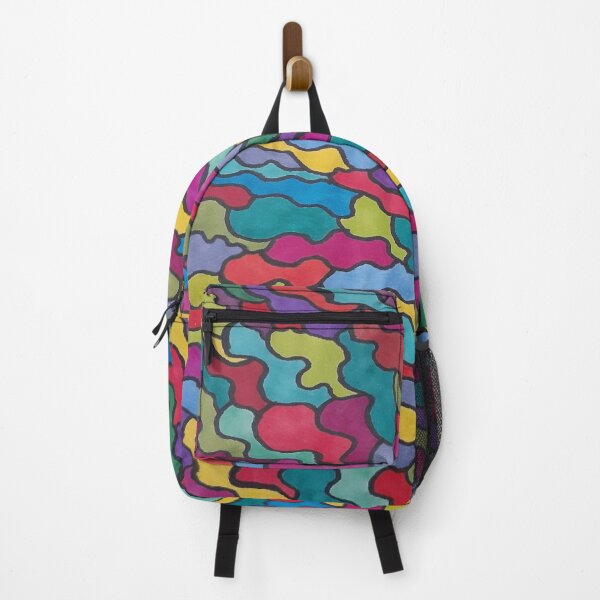 Item preview, Rainbow Scales Abstract Print  designed and sold by DanielleGensler.