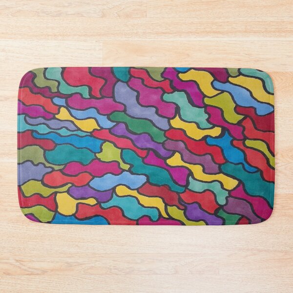 Item preview, Rainbow Scales Abstract Print  designed and sold by DanielleGensler.