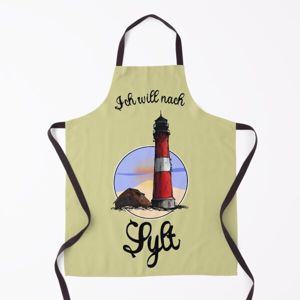 Item preview, Sylt lighthouse - I want to go to Sylt Urban Sketch motif North Sea Sylt designed and sold by emm-j.
