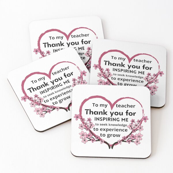 Item preview, To my teacher - thank you designed and sold by GaflariDesign.