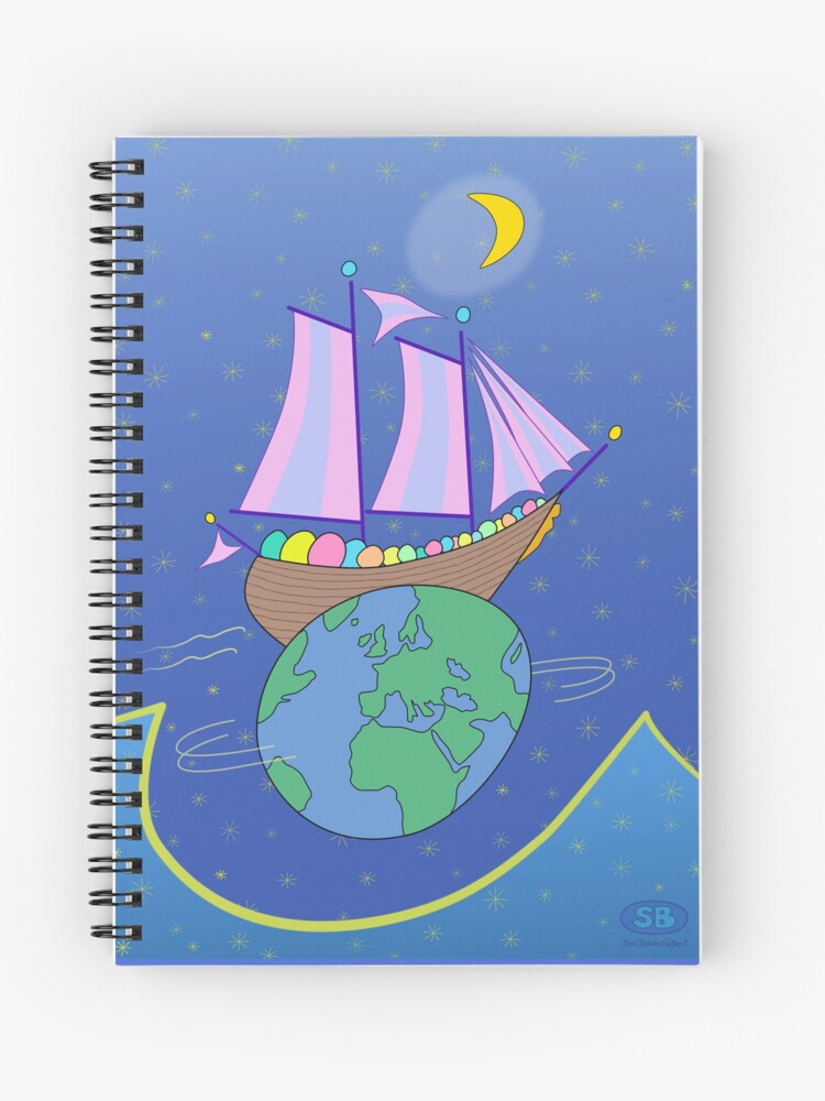 Thumbnail 1 of 3, Journal, Sailing Across the World designed and sold by SueGilbert.