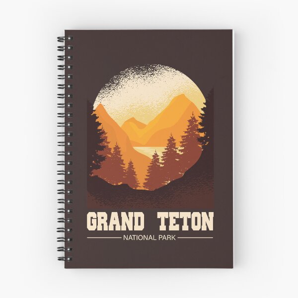 Artikelvorschau, Grand-Teton-Nationalpark-Retro-Kunst entworfen und verkauft von MrEddie10.