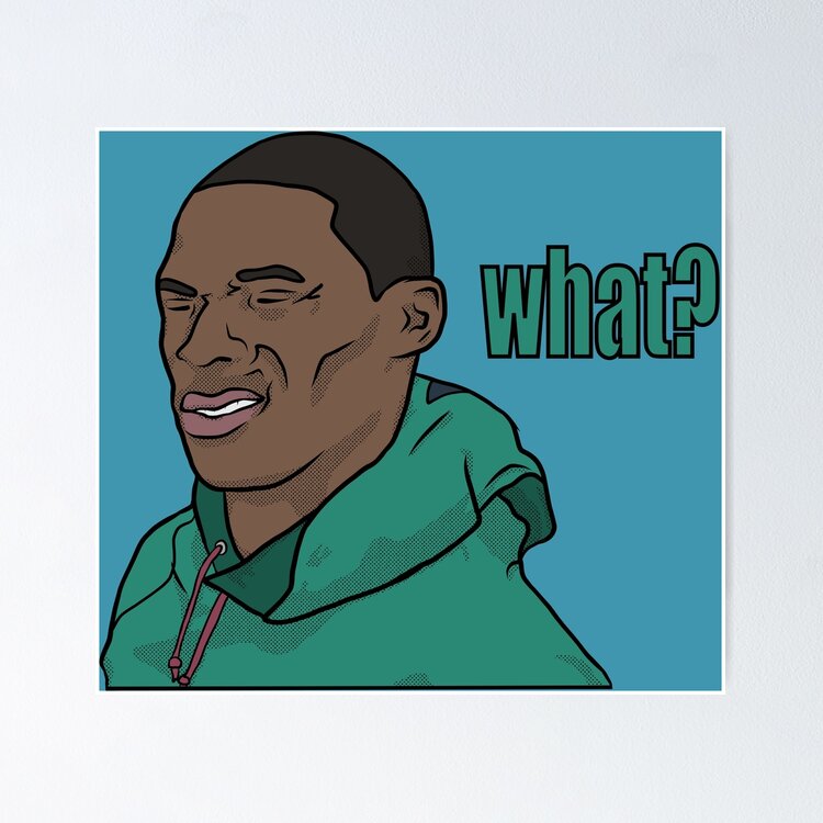Russell Westbrook "What?" Sticker