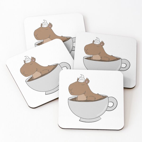 Item preview, Cappuccino Capybara  designed and sold by Spookleye.