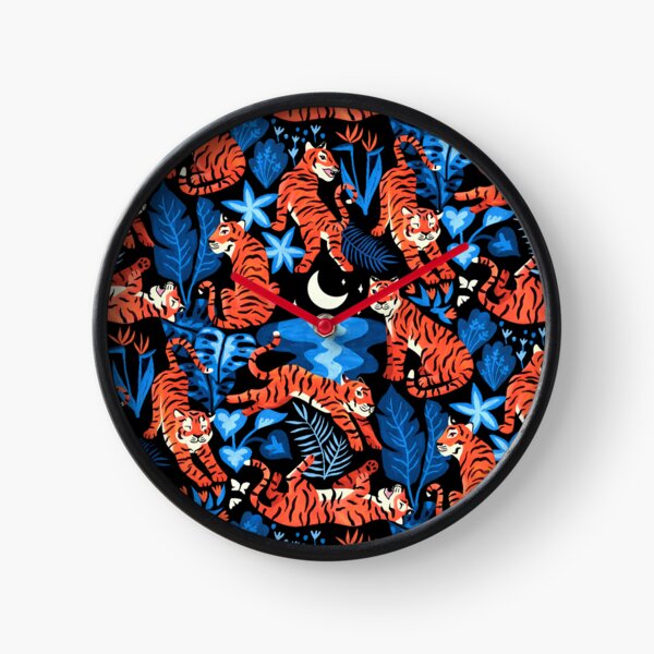 Vista previa del artículo con la obra «Año del tigre de agua - Selva azul de medianoche», diseñado y vendido por TigaTiga.