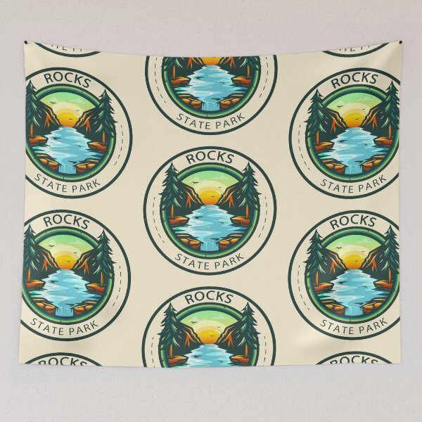 Item preview, Rocks State Park Maryland Badge designed and sold by KrisSidDesigns.