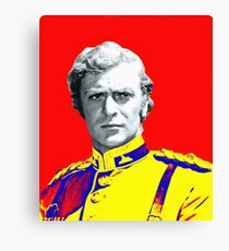 Michael Caine in Zulu Canvas Print