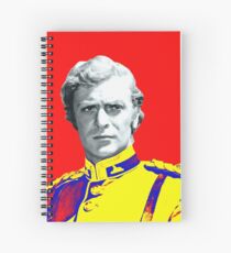Michael Caine in Zulu Spiral Notebook