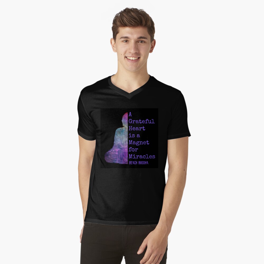 Item preview, V-Neck T-Shirt designed and sold by BeachBuddha.