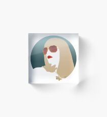 Gwen Stefani Acrylic Block