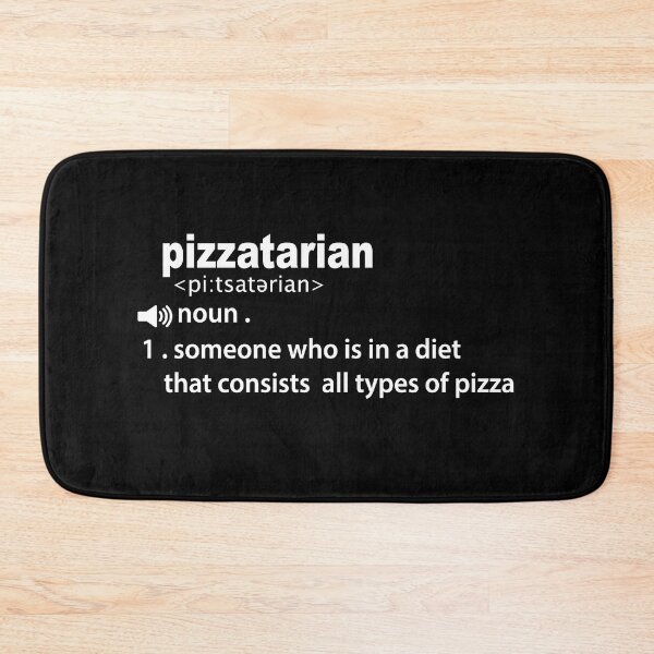 Item preview, pizzatarian funny definition valentines day pizza lover  designed and sold by joy4shirt.