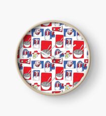 Red, White and Soup Clock