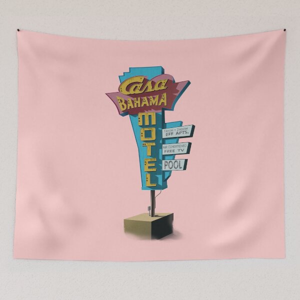 Item preview, Casa Bahama Motel designed and sold by PatArtByKevin.