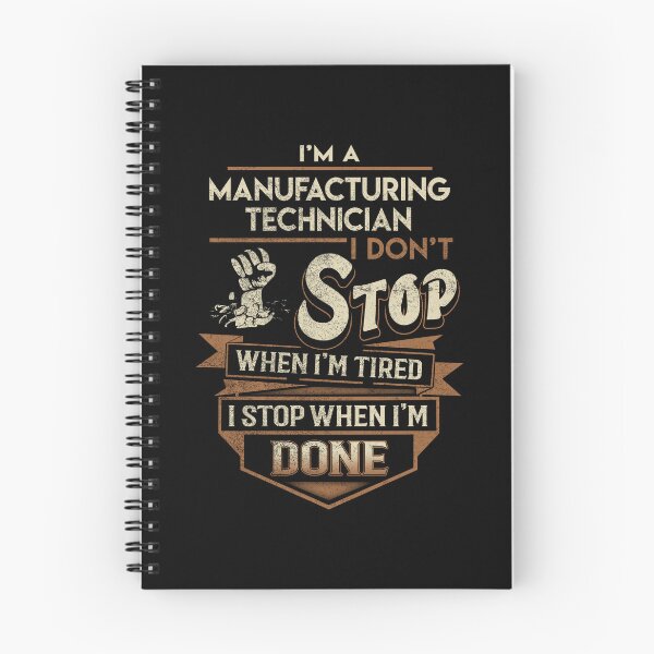 Item preview, Manufacturing Technician T Shirt - I Stop When Done Job Gift Item Tee designed and sold by paneczkopat.