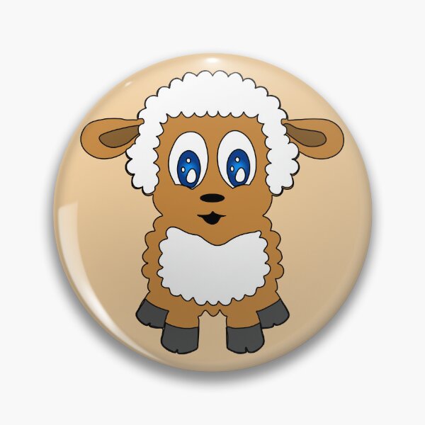 Item preview, cute sweet sheep love animals designed and sold by Ezop.